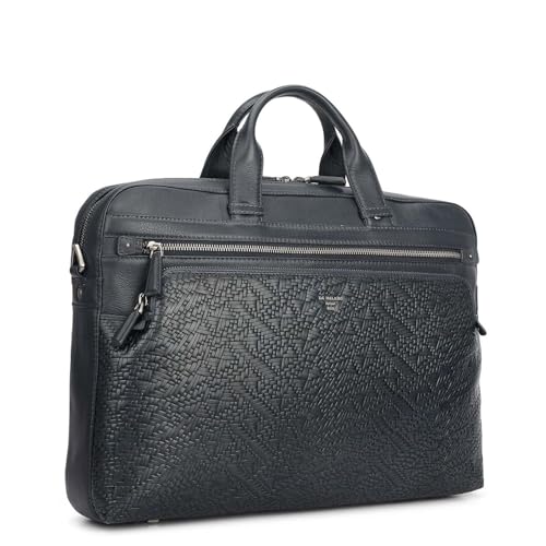 Image of Da Milano LeatherLaptop Bag for Men & Women | Laptop Messenger Bag | Fits Up To 16 inch Laptop | Ideal for Office Purpose (6285L-D)