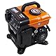FEIDER FG1600I–A Kompakter Benzin Stromgenerator - Leistung 1000W bis 1200W - Notstromaggregat - Autonomie 5,5 h - Kraftstofftank 4500ml - Ideal für Empfindliche Geräte