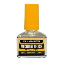 Mr. Cement Deluxe Economy Bottle NET.40ml Gundam Hobby Brush Type