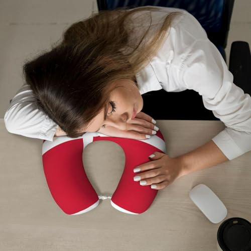 Almohada viscoelástica para viaje tamaño estándar miniatura 7