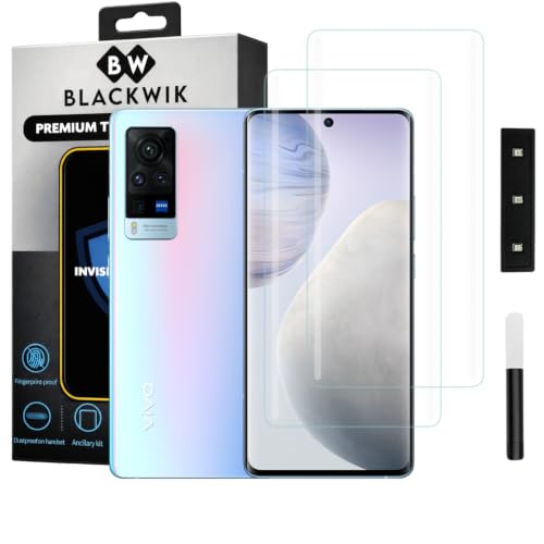 Image of Blackwik UV Curved Tempered Glass for Vivo X60 Pro | 2-Pack