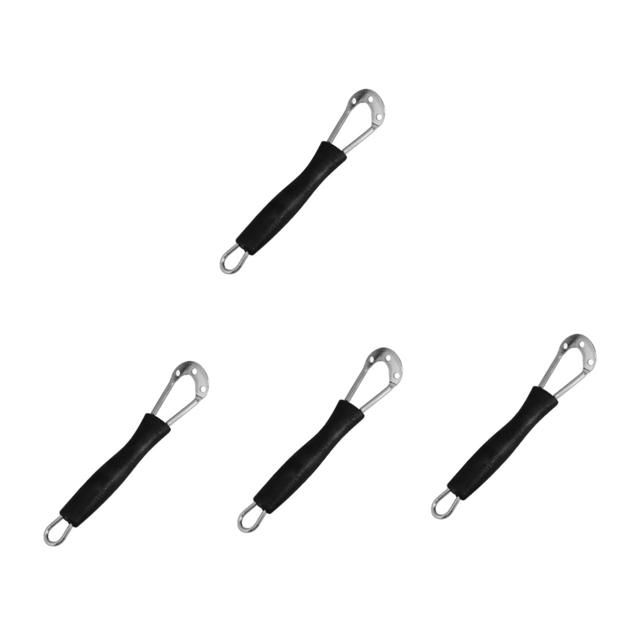 Amosfun 4piezas Mango Antiescaldante para Sartén Asas Ergonómicas De Cocina Mango Removible para Utensilios De Cocina Compatible Mayoría De Sartenes y Ollas De Limpiar y Almacenar