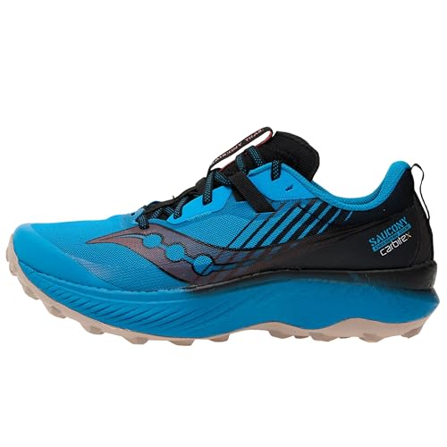 Saucony Men's Endorphin Edge, Ocean/Blk, 9.5