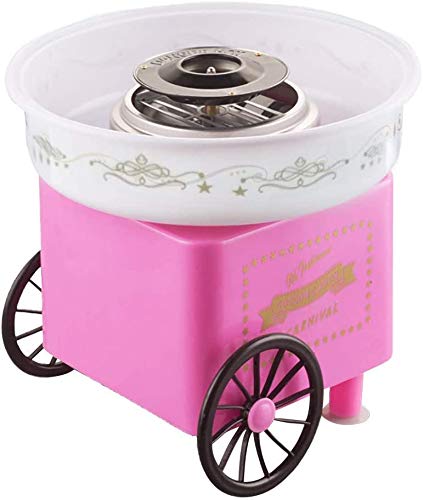 GVAKMM Cotton Candy Floss Maker, Cotton Candy Machine Cotton Candy Maker Fashion Mini Cotton Candy Machine,Great for Home Party Movie Theater and Birthday Gift
