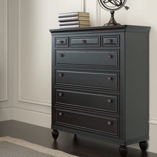 LONTAN 10 Stück Möbelknöpfe Schwarz Schrankknöpfe Vintage Möbelknöpfe Vintage Schrankknöpfe ölgeriebenen Bronze Schubladenknöpfe Vintage Knauf für Schrank Kommodenknöpfe Möbelknöpfe Runde