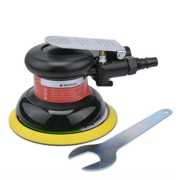 Jieotwice Pneumatic Disc Polishing Machine 5 inch Orbital Sander Grinding Tool 11000rpm 125mm