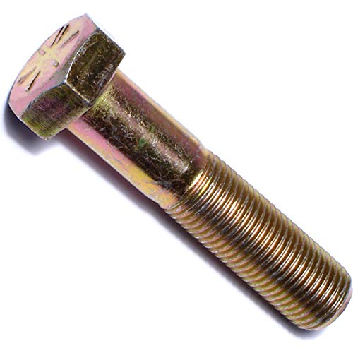 Hard-To-Find Fastener Grade 8 Fine Hex Cap Screws, Bulk Pack, Steel Hex Bolts for Construction, Home Improvement, 1/2-20 x 2-1/4, Pack of 25