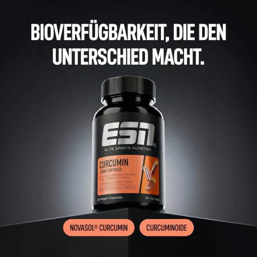 ESN Curcumin Liquid - Kurkuma-Kapseln, 60 Kapseln, 30 Portionen – Ansicht 2