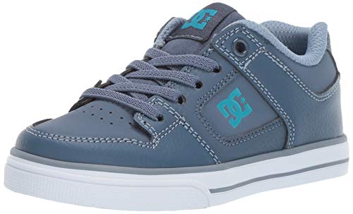 DC Boy's Pure Elastic Shoe - Blue/Blue/Blue