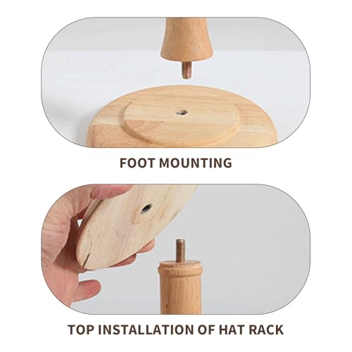 Support de rack de chapeau d'affichage haut de gamme pour garde-robe - 3