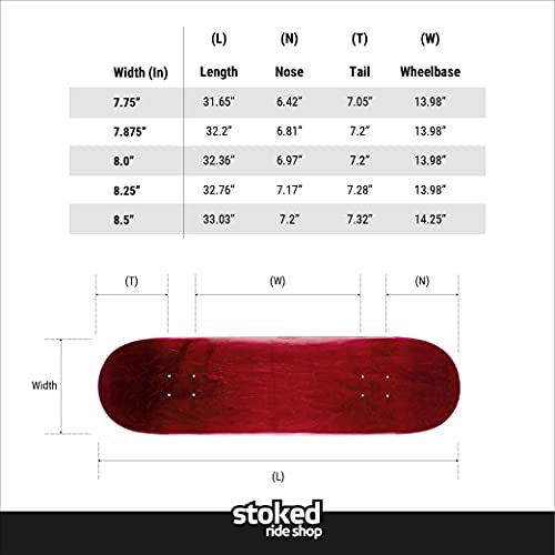 Stoked Ride Shop Skateboard Complete