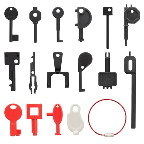 Call Point Test Keys 16 Pcs Set Mellbree Fire Alarm Engineers Call Point Key Kit