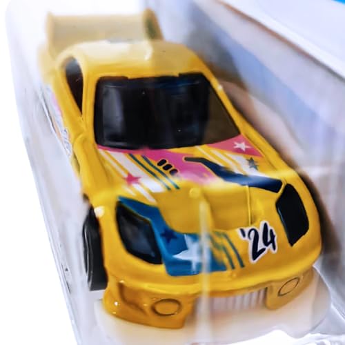 Image of Hot Wheels 24 Seven HW Celebration Racers Ages 3 and Up (Yellow)
