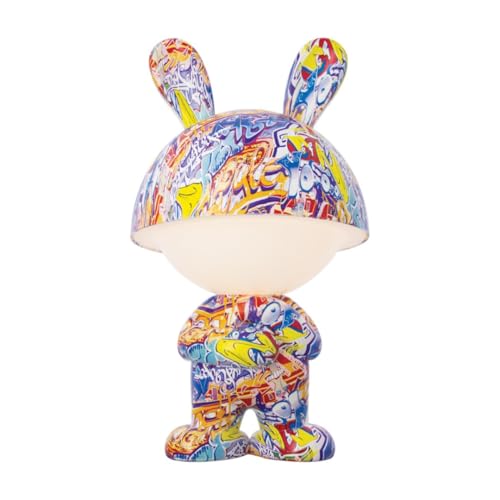 Xanlite - Lampe à Poser LED Artlite - Tactile - USB Rechargeable - RVB et Blanc Chaud - Ø 168 x 300 mm - Intensité Réglable - Autonomie 8h - Motifs...