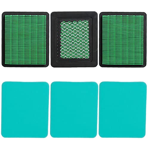 HIFROM (Pack of 1 17211-ZS9-A02 17218-ZS9-A00 Air Filter Element Pre-Filter Cleaner Compatible with Honda EU3000 EB3000 EB3000CK1 EM2500C EU3000iS1 Engine Lawn Mower