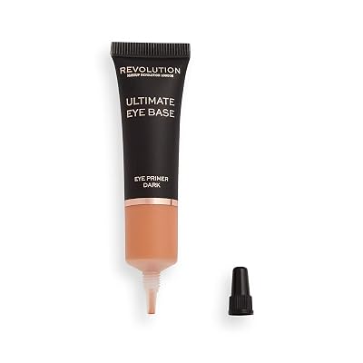 Makeup Revolution Ultimate Eye Primer Base Dark Makeup Eyeshadow Base to Prevent Oily Lids and Creasing - Clear Waterpro