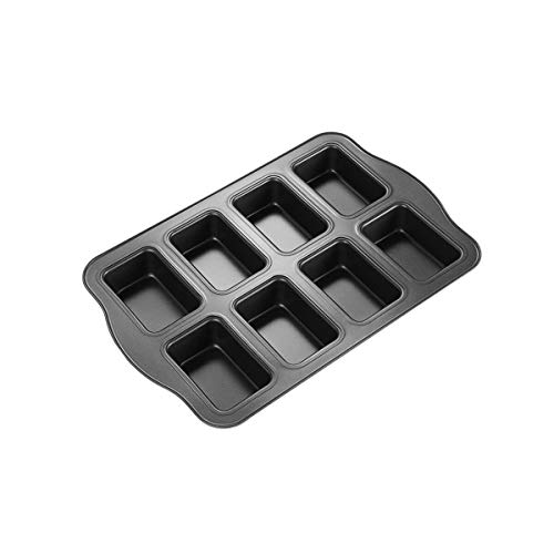 Mini moule à cake en acier carbone anti-adhésif sans PFOA 8 trous Cover