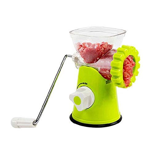 MuZhuo Picadora de carne eléctrica y picadora de carne para el hogar, picadora multifunción de acero inoxidable de alta calidad