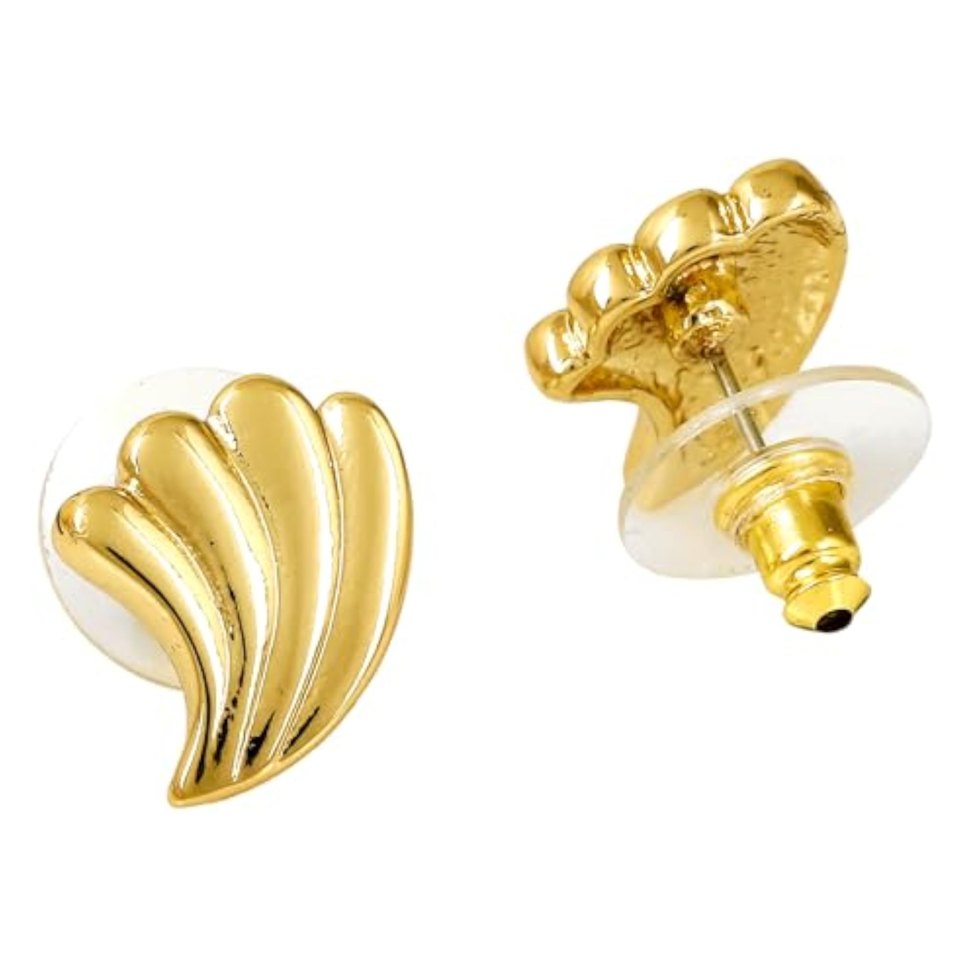 Women's 24Kt Plated Zinc Brass Stud Earrings