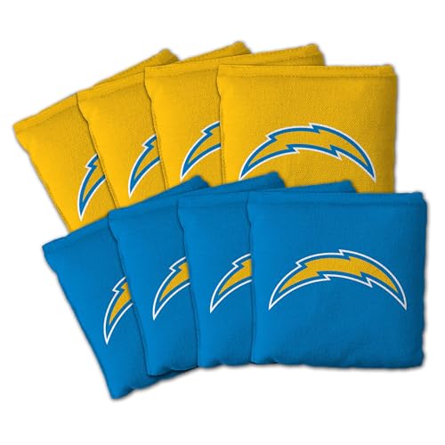 Bolsas cornhole de doble cara deslizable y parada YouTheFan NFL, tamaño oficial