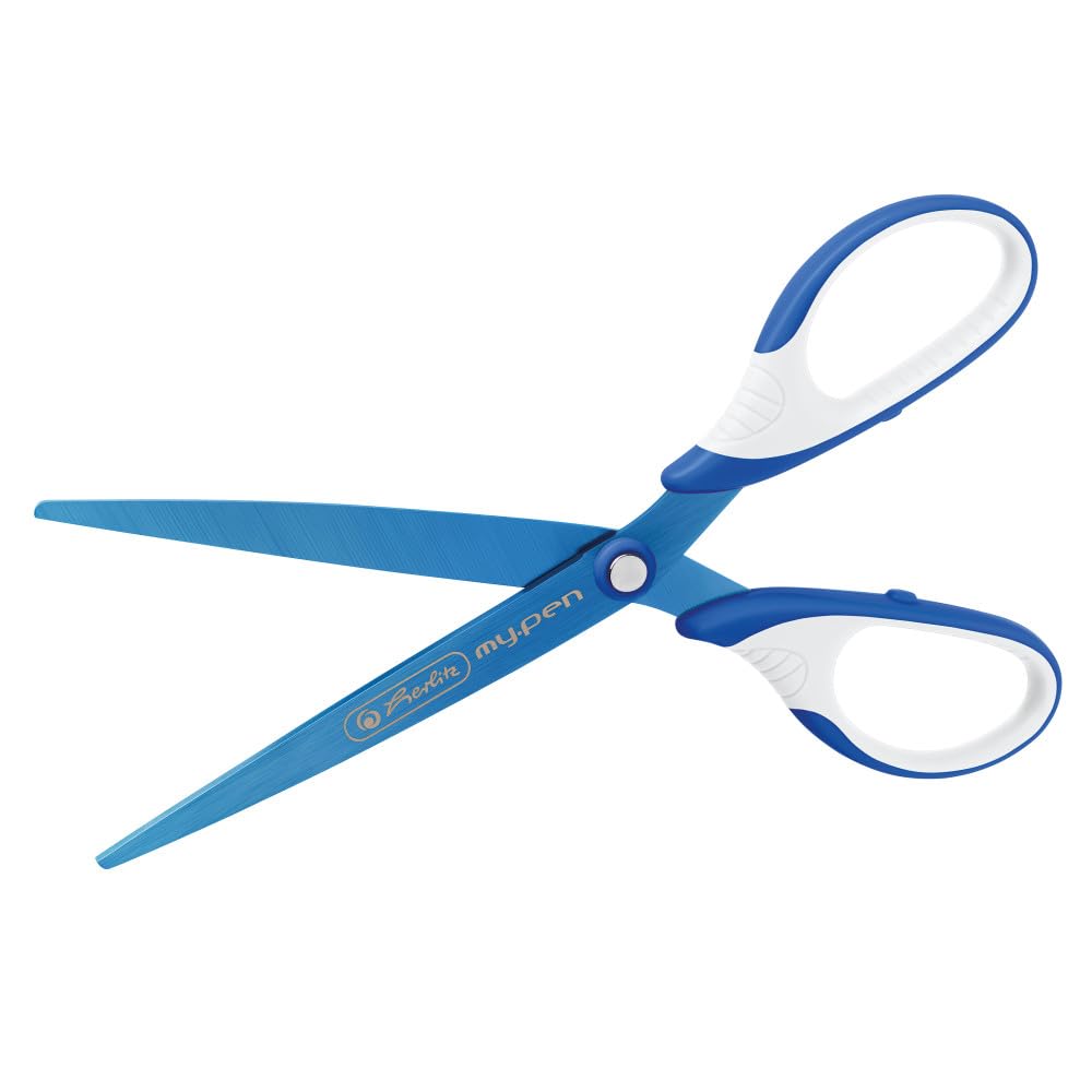 Herlitz Scissors my.pen blue/white, 1 piece