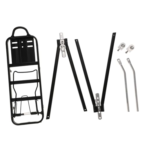 NAMOARLY Bike Luggage Carrier Aluminum Alloy Cargo Rack Rear Shelf Seatpost Bag Holder