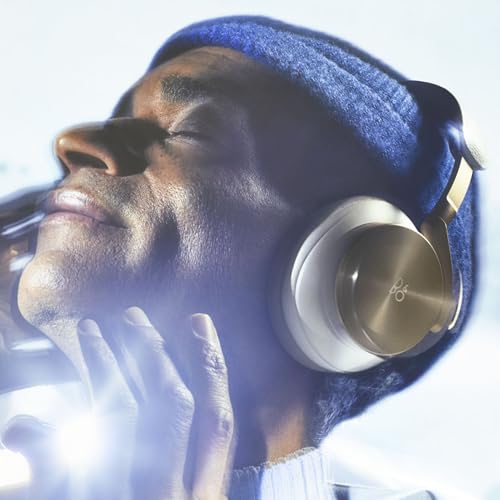 Image of Bang & Olufsen Beoplay H95 3rd Gen Wireless Bluetooth Over-Ear Headphones - Active Noise Cancellation, Transparency Mode, Voice Assistant Button with mic (Grey Mist), Black