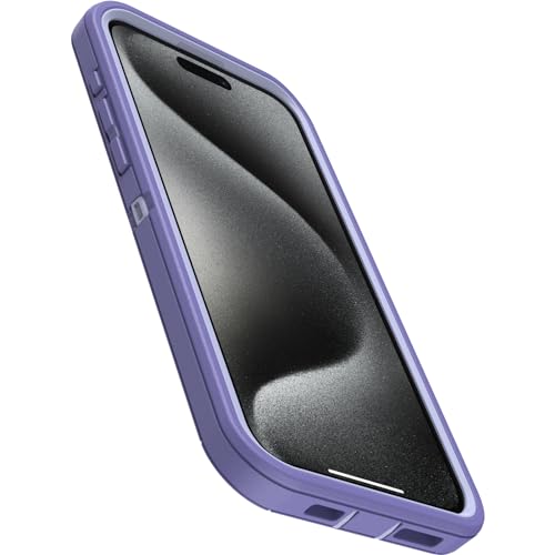 OtterBox iPhone 15 Pro MAX (Only) Defender Series Case, MOUNTAIN MAJESTY (Purple), screenless, rugged & durable - Image 3
