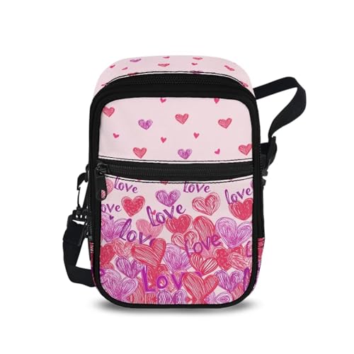 Womens Crossbody Bags Trendy Sling Bag Small Men Shoulder Bag Classic Travel Fanny Packs for Running, Hiking