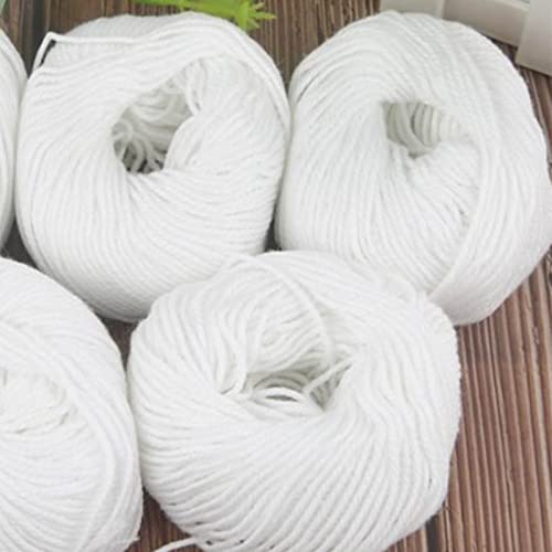 Hilo fino para encuadernación blanco, de poliéster y algodón, 5 piezas, para libros de contabilidad, manualidades y reparación de libros, uso escolar y de oficina miniatura 3