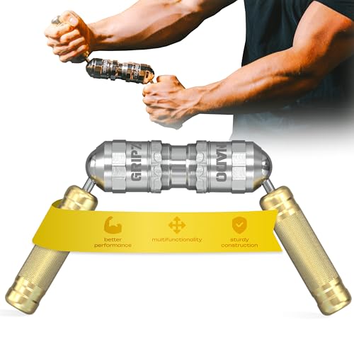 GRIPZILLA Tornado The Absolute 3D Arms Builder Upper Body Excercise for Chest, Shoulder, Forarm, Biceps and Arm Strenthing Training Arm Machine Equipment strengthening Hands, Wrists, forearms, Sotsky's Exerciser - Remove Plastic Piece Before Using)