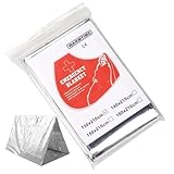 Kanoauo Manta Térmica | Equipo de Supervivencia Ligero y Reutilizable,Mantas de Invierno para Actividades Exteriores,para Acampar Senderismo Trekking Tienda de Campaña y Actividades al Aire Libre