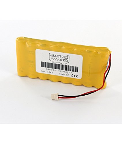 Visonic - Batterie 9.6V pour VISONIC Powermax Pro 0-9912-G - 0-9912-G