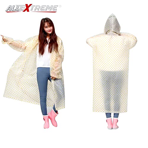 Transparent Hooded Raincoat