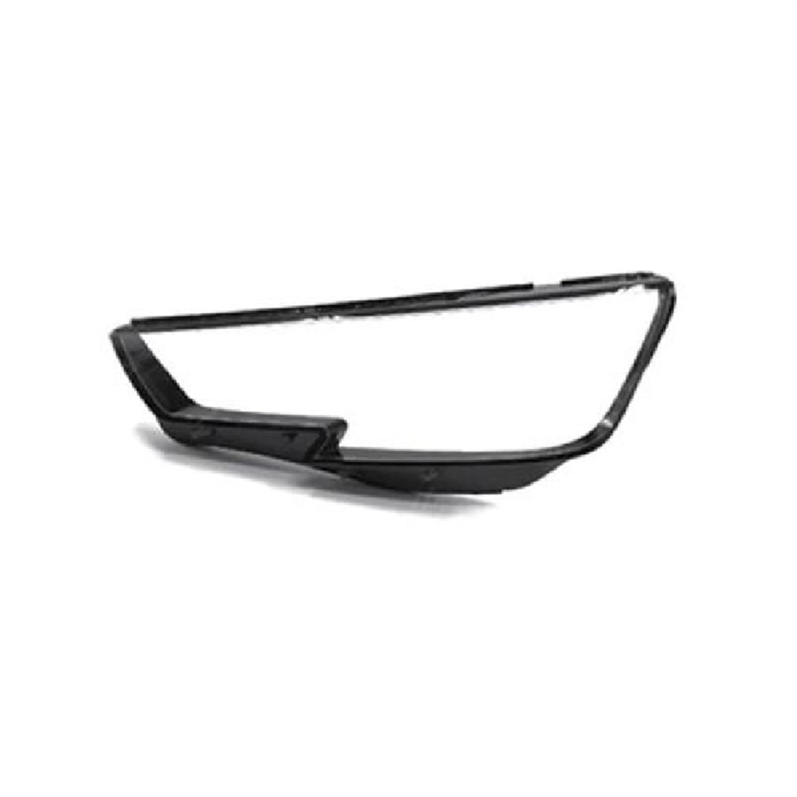 Conjunto Faros Cubierta De Faros De Coche para A&UDI A4 B9 2015-2019 8W0941043 8W0941044 Carcasa De Cristal Transparente(1pc Left Side)