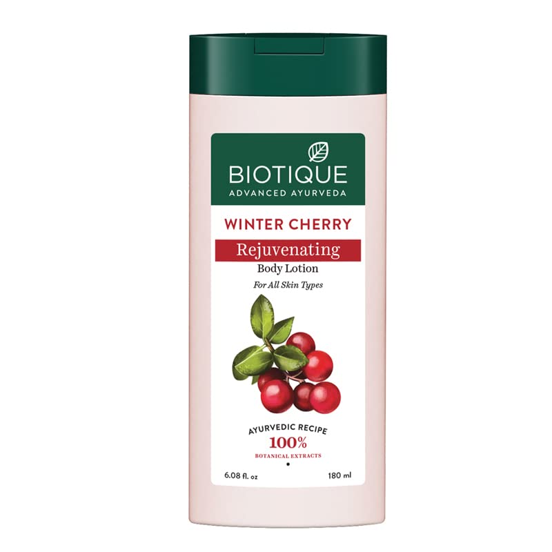 Winter cherry rejuvenating body lotion