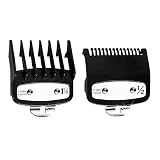 Professional Hair Clipper Guards Guides 2 Pcs Coded Cutting Guides #3170-400 - 1 1/2” and 1/2” fits