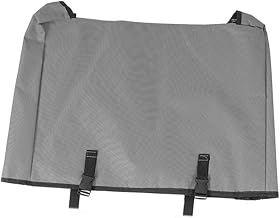 Cubierta antipolvo para carrito de vagón con función de fácil transporte, perfecta para entusiastas del aire libre (gris)