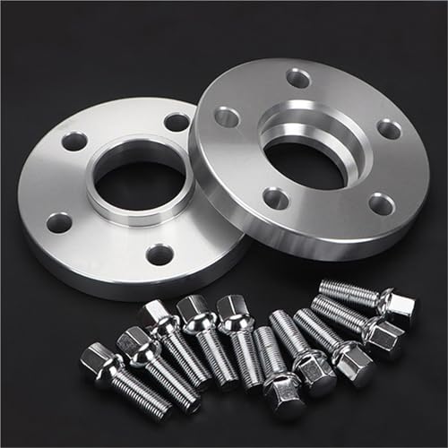 Entretoise de roue PCD 5x112 66.6mm de 15mm couleur silver pour élargissement de voie de Benz CLA