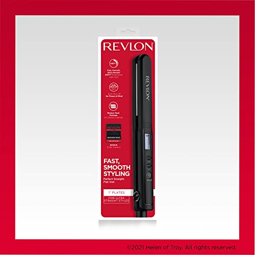 REVLON Perfect Heat Ceramic Digital Flat Iron, 1 inch by REVLON - Image 6