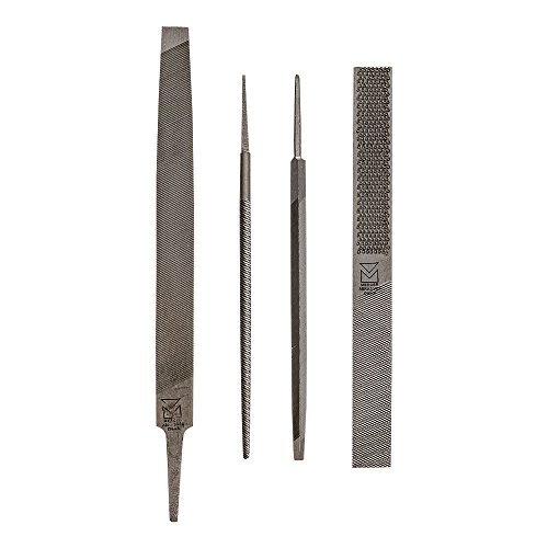Mercer Industries BFS604 Assorted File Set with 4 Tools