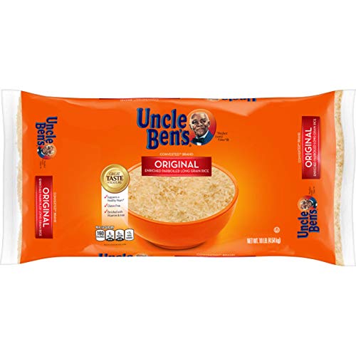 UNCLE BEN'S Original Converted Long Grain Rice Bag, 10 pounds (Earth's Best Rice Cereal Arsenic 2019)