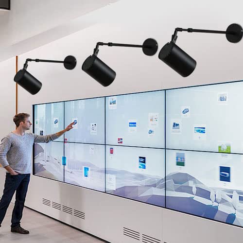 Foco de superficie telescópico de diseño orientable para techos y paredes modernos 3