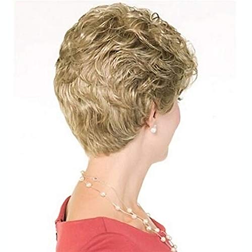 HAOHUI Parrucche da Donna Capelli Corti Parrucca