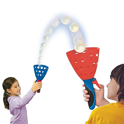 Image of FEDDE Pop and Catch Ball Game Set (2 Launcher Baskets & 2 Balls) Outdoor Sports Game Toys for Kids