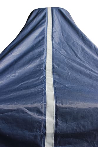 Mobility Scooter Storage Cover, XXL, Waterproof, Navy Blue with Reflective Strip