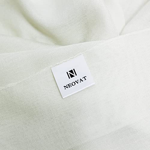 NEOVAT】 100% Modal with Solid Color Scarf for Women and men Light Weight Scarf Shawl Wrap For All Seasons3