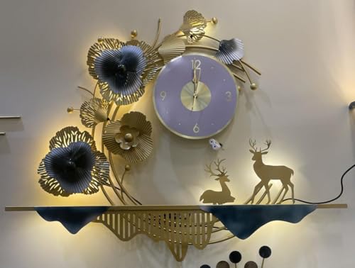 Bharat Art Wall Sculptures (MONO TIME) Iron wall art for living Room,...