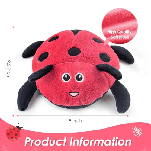 Image of Microwavable Heat Pad for Neck and Shoulders, Warm Compress Wrap, Red