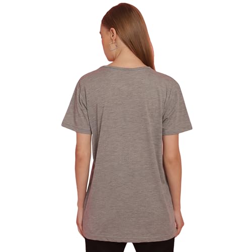 Image of Mack Jonney Printed Round Neck Cotton Regular Fit Half Sleeves Tshirt for Women(Pack of 3)-MACK631327